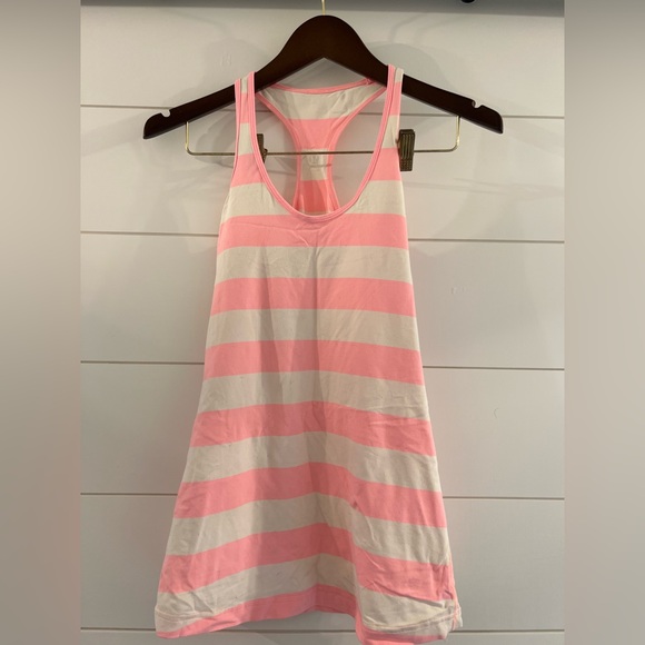 Lululemon Cool Racerback striped LOT size 8 - Picture 4 of 7